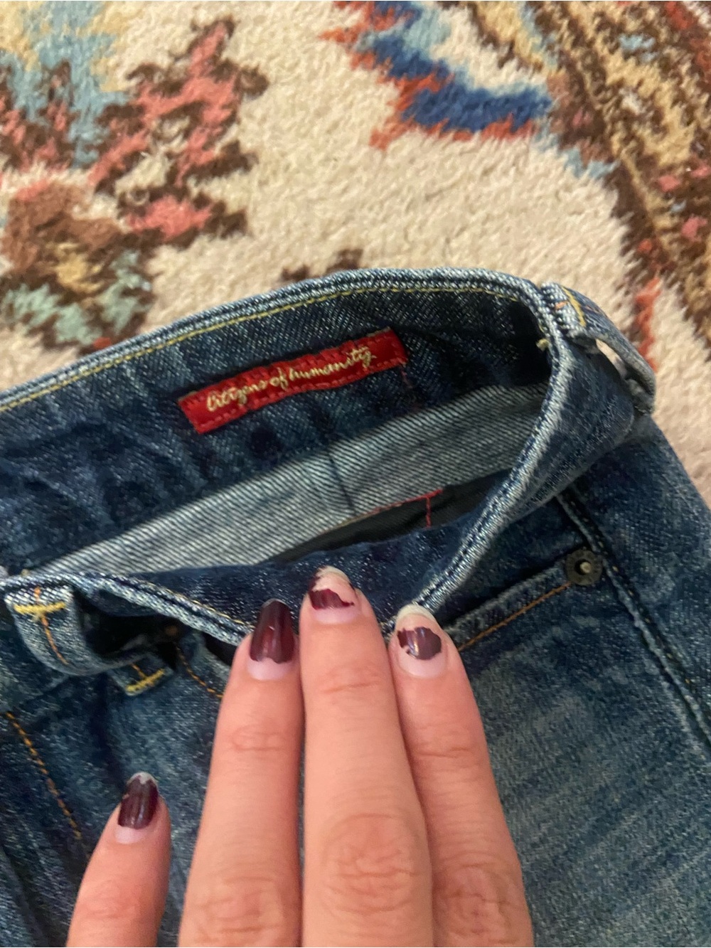 Vintage citizen for humanity jean skirt - Picture 7 of 7
